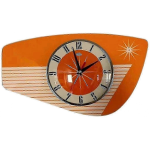 Unbranded Vintage Mid Century Battery Operated Clock for Living Room Decoration Unbranded Vintage Mid Century Battery Operated Clock for Living Room Decoration