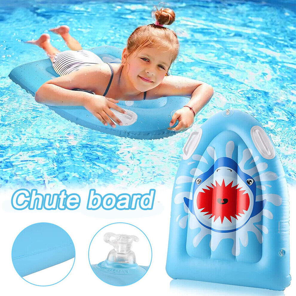 Unbranded Inflatable Body Board For Beach Surfing Water Slip Slide Boogie Boards Surf Ride