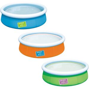 Bestway Kids Pool - 1.52m Inflatable with Repair Patch - Assorted Colors Bestway Kids Pool - 1.52m Inflatable with Repair Patch - Assorted Colors