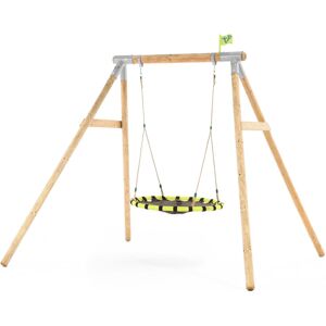 TP Toys Eagle Wooden Swing Set With Giant Nest Swing Ages 3 Years+ Colour Yellow TP Toys Eagle Wooden Swing Set With Giant Nest Swing Ages 3 Years+ Colour Yellow