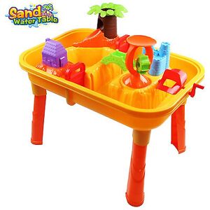 Quickdraw Supplies Kids Outdoor Sand & Water Table Sandpit Toy Set 126 Quickdraw Supplies Kids Outdoor Sand & Water Table Sandpit Toy Set 126