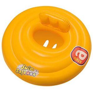 Bestway Baby Swim Safe Seat (Step A) Learn to Swim Round Inflatable, Yellow, 0-1 Bestway Baby Swim Safe Seat (Step A) Learn to Swim Round Inflatable, Yellow, 0-1