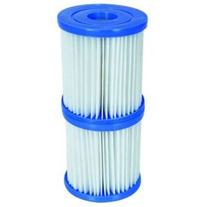 Bestway (2PK Filter Cartridges (Size 1)) Outdoor Inflatable Swimming Paddling Pool Garde Bestway (2PK Filter Cartridges (Size 1)) Outdoor Inflatable Swimming Paddling Pool Garde
