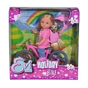 Simba - Evi Love snodata in bici con cagnolino - Doll Simba - Evi Love snodata in bici con cagnolino - Doll