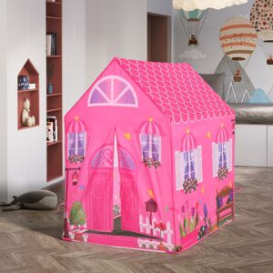 Living And Home Pink Princess Castle Play Tent Portable Playhouse Living And Home Pink Princess Castle Play Tent Portable Playhouse