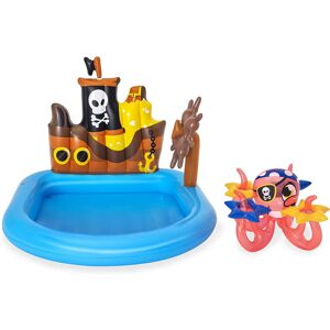 Bestway Ships Ahoy Play Centre, Kids Pirate Inflatable Water Park Garden Toy, Wi Bestway Ships Ahoy Play Centre, Kids Pirate Inflatable Water Park Garden Toy, Wi