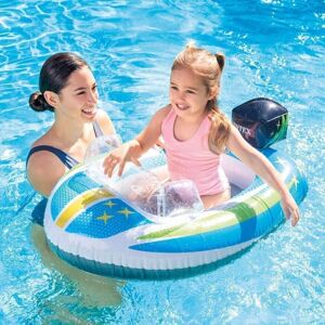 (Speed Boat) Intex Kids Inflatable Swimming Pool Water Set (Speed Boat) Intex Kids Inflatable Swimming Pool Water Set