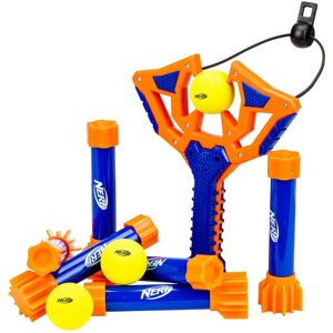Nerf Slingshot Challenge - Indoor/Outdoor Target Game Set with 1 Slingshot, 3 Fo Nerf Slingshot Challenge - Indoor/Outdoor Target Game Set with 1 Slingshot, 3 Fo