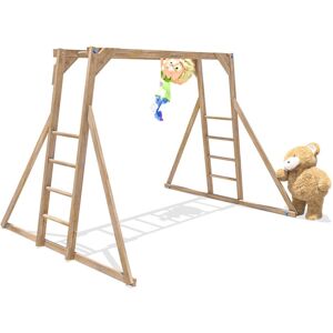 Dunster House Kids Monkey Bars and Children's Wooden Climbing Frame Dunster House Kids Monkey Bars and Children's Wooden Climbing Frame
