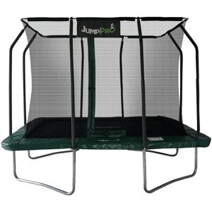 12ft x 8ft JumpPRO Xcite Green Rectangular Trampoline with Enclosure 12ft x 8ft JumpPRO Xcite Green Rectangular Trampoline with Enclosure