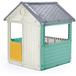 Dolu Kids My First Play House - White/Teal Dolu Kids My First Play House - White/Teal