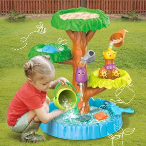 BGHONE Beach Tree Sand & Water Table - Indoor/Outdoor Beach Play Set with Sand Molds, S BGHONE Beach Tree Sand & Water Table - Indoor/Outdoor Beach Play Set with Sand Molds, S