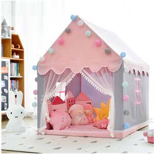 YETP STAR (pink) 1.35M Large Children Toy Tent Wigwam Folding Kids Tent Tipi Baby Play Ho YETP STAR (pink) 1.35M Large Children Toy Tent Wigwam Folding Kids Tent Tipi Baby Play Ho