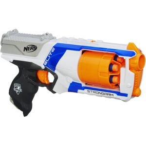 Strongarm Nerf N-Strike Elite Toy Blaster with Rotating Barrel, Slam Fire, and 6 Strongarm Nerf N-Strike Elite Toy Blaster with Rotating Barrel, Slam Fire, and 6