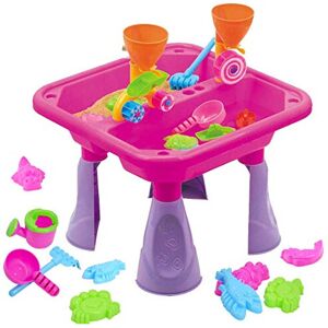 Delex? Sand and Water Table with Double Compartment for Toddlers including Assor Delex? Sand and Water Table with Double Compartment for Toddlers including Assor