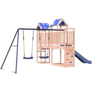vidaXL Outdoor Playset Garden Playhouse Kids Playground Solid Wood Douglas vidaXL Outdoor Playset Garden Playhouse Kids Playground Solid Wood Douglas