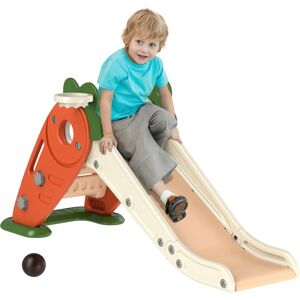 AIYAPLAY 3 in 1 Kids Slide, Carrot-themed Foldable Indoor Slide for 1-3 Years AIYAPLAY 3 in 1 Kids Slide, Carrot-themed Foldable Indoor Slide for 1-3 Years
