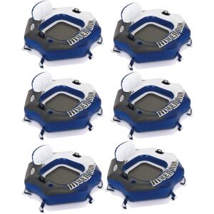 Intex River Run 1 Person Inflatable Tube Raft Float for Lake Pool & River 6 P Intex River Run 1 Person Inflatable Tube Raft Float for Lake Pool & River 6 P