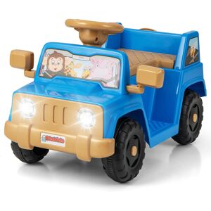 Costway Toddlers 6V Ride on Car Kids Riding Toy Battery Powered Jeep Car-Navy Costway Toddlers 6V Ride on Car Kids Riding Toy Battery Powered Jeep Car-Navy
