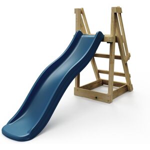 Rebo 6 ft Freestanding Kids Slide - Navy Blue Rebo 6 ft Freestanding Kids Slide - Navy Blue