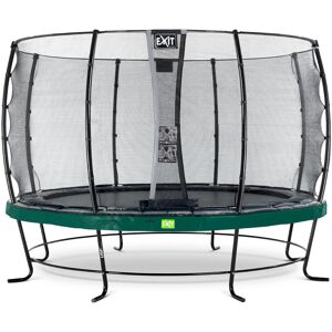 EXIT TOYS EXIT Elegant trampoline 12ft with Economy safetynet - green EXIT TOYS EXIT Elegant trampoline 12ft with Economy safetynet - green