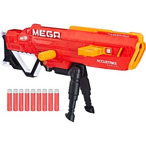 NERF Thunderhawk Nerf AccuStrike Mega Toy Blaster - Longest Nerf Blaster - 10 Of NERF Thunderhawk Nerf AccuStrike Mega Toy Blaster - Longest Nerf Blaster - 10 Of