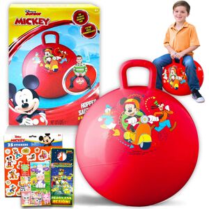 Disney Mickey Mouse Hopper Ball for Kids - Bundle with 15 Inch Mickey Bouncy Bal Disney Mickey Mouse Hopper Ball for Kids - Bundle with 15 Inch Mickey Bouncy Bal