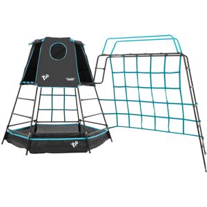 TP TOYS TP Explorer Metal Climbing Frame Set with Monkey Bridge Black Edition TP TOYS TP Explorer Metal Climbing Frame Set with Monkey Bridge Black Edition