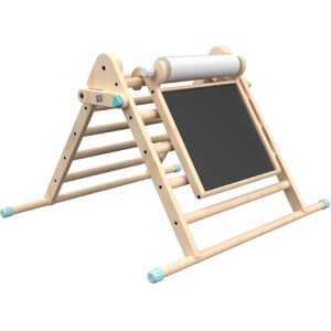 TP TOYS TP Active-Tots Pikler Style Wooden Climbing Triangle With Wooden Play Easel - FS TP TOYS TP Active-Tots Pikler Style Wooden Climbing Triangle With Wooden Play Easel - FS