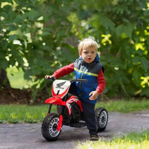 HOMCOM Honda CRF450RL Licensed 6V Kids Electric Motorbike w/ Horn - Red HOMCOM Honda CRF450RL Licensed 6V Kids Electric Motorbike w/ Horn - Red