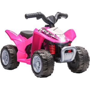 Homcom Honda Licensed Kids Electric Quad Bike 6V ATV Ride On 1.5-3 Years Pink Homcom Honda Licensed Kids Electric Quad Bike 6V ATV Ride On 1.5-3 Years Pink