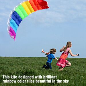 Unbranded Outdoor Sport Kite 1.4m/2m/2.7m Dual Line Colourful Beach Toy for Kids & Adults Unbranded Outdoor Sport Kite 1.4m/2m/2.7m Dual Line Colourful Beach Toy for Kids & Adults