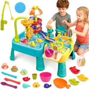 deAO Toys Water Play Table with Water Cycle System for Kids Outdoor & Indoor Sensory Toy C deAO Toys Water Play Table with Water Cycle System for Kids Outdoor & Indoor Sensory Toy C