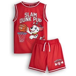 (3-4 Years) Paw Patrol 2 Piece Basketball Set (Boys Red) (3-4 Years) Paw Patrol 2 Piece Basketball Set (Boys Red)