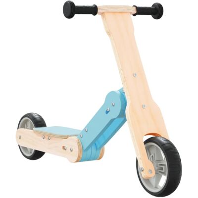 (light blue) vidaXL Kids Scooter 2-in-1 Balance Bike Push Strider Bicycle Kick S (light blue) vidaXL Kids Scooter 2-in-1 Balance Bike Push Strider Bicycle Kick S