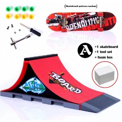 Unbranded Finger Skateboards Skate Park Ramp Parts for Tech Practice Deck Children Gift Se Unbranded Finger Skateboards Skate Park Ramp Parts for Tech Practice Deck Children Gift Se