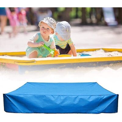 Unbranded (blue, 200*200cm) Sandbox Cover With Drawstring, Square Dust-proof Beach Sandbox Unbranded (blue, 200*200cm) Sandbox Cover With Drawstring, Square Dust-proof Beach Sandbox