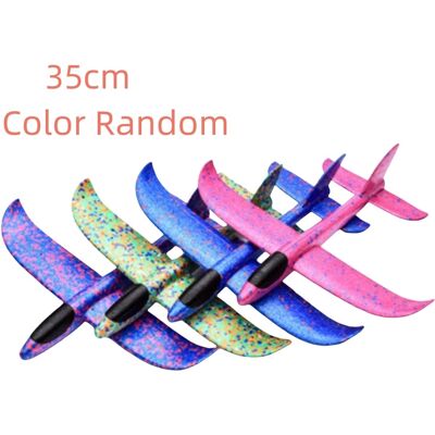 Maxpower (2pcs 35cm) 35CM Children Hand Throw Flying Glider Planes Toys Kids Foam Aeropla Maxpower (2pcs 35cm) 35CM Children Hand Throw Flying Glider Planes Toys Kids Foam Aeropla