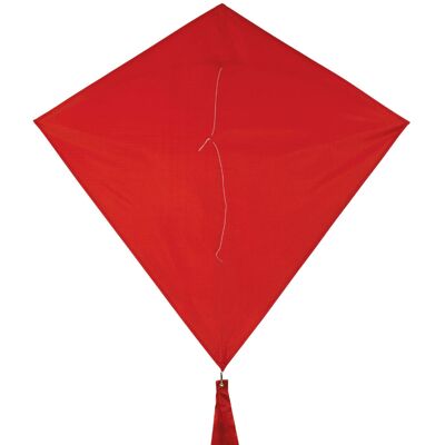 Vo v nku In the Breeze 3299 - Cherry 30 Inch Diamond Kite - Solid Red Fun Easy Flying K Vo v nku In the Breeze 3299 - Cherry 30 Inch Diamond Kite - Solid Red Fun Easy Flying K