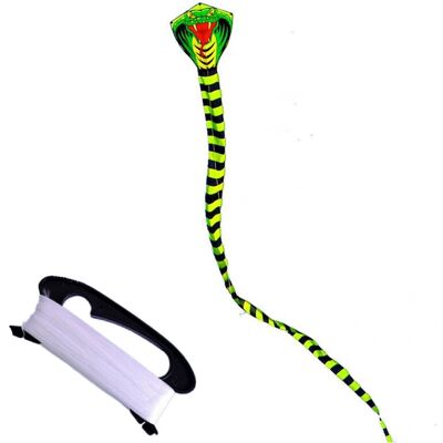 Unbranded (800cm) Snake Lightweight Polyester Triangle Kite Glass Fiber Travel Structure F Unbranded (800cm) Snake Lightweight Polyester Triangle Kite Glass Fiber Travel Structure F