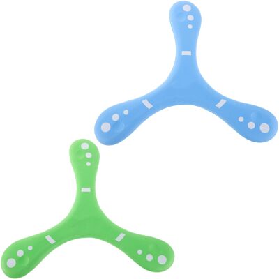 OHPHCALL 2Pcs Soft Boomerangs For Kids Outdoor Flying Toy With Easy Return OHPHCALL 2Pcs Soft Boomerangs For Kids Outdoor Flying Toy With Easy Return