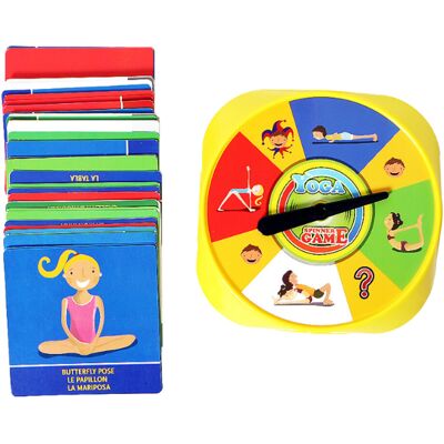 Unbranded Interactive Yoga Spinner Game For Flexibility And Balance, Educational Matching Unbranded Interactive Yoga Spinner Game For Flexibility And Balance, Educational Matching