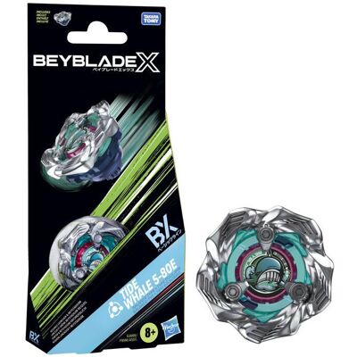 Beyblade X Booster Pack Tide Whale 5-80E with balance type spinning top, authent Beyblade X Booster Pack Tide Whale 5-80E with balance type spinning top, authent