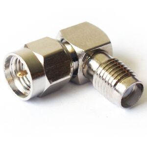 Loops SMA Right Angled Adapter Connector 90 Degree Antenna Cable Plug To Socket Elbow Loops SMA Right Angled Adapter Connector 90 Degree Antenna Cable Plug To Socket Elbow