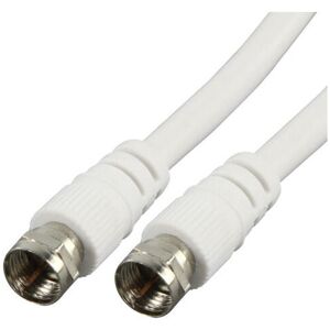 Loops 2m F Connector Plug Coaxial Antenna Cable Coax Satellite Aerial Lead To Male Loops 2m F Connector Plug Coaxial Antenna Cable Coax Satellite Aerial Lead To Male