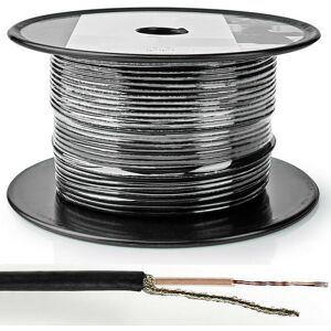 Loops 50m Black RG174 Coaxial Cable Copper Aerial SMA TNC Antenna WiFi Router Wire Loops 50m Black RG174 Coaxial Cable Copper Aerial SMA TNC Antenna WiFi Router Wire