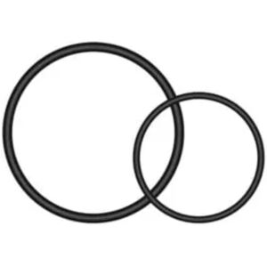 Garmin Varia universal seat post quarter-turn mount - pack of o-rings, Black Garmin Varia universal seat post quarter-turn mount - pack of o-rings, Black