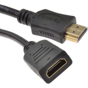 kenable HDMI 1.4 High Speed 3D TV Extension Lead Male to Female Cable 1m kenable HDMI 1.4 High Speed 3D TV Extension Lead Male to Female Cable 1m