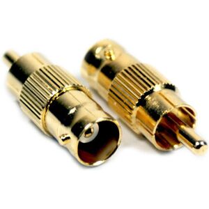 Loops 5x RCA PHONO Plug to BNC Female Adapter CCTV Video Camera DVR Converter Socket Loops 5x RCA PHONO Plug to BNC Female Adapter CCTV Video Camera DVR Converter Socket