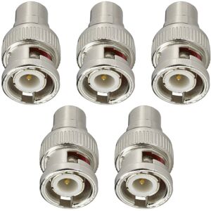 Loops 5x BNC Male to 1 RCA PHONO Female Adapter CCTV Camera DVR Video Converter Plug Loops 5x BNC Male to 1 RCA PHONO Female Adapter CCTV Camera DVR Video Converter Plug